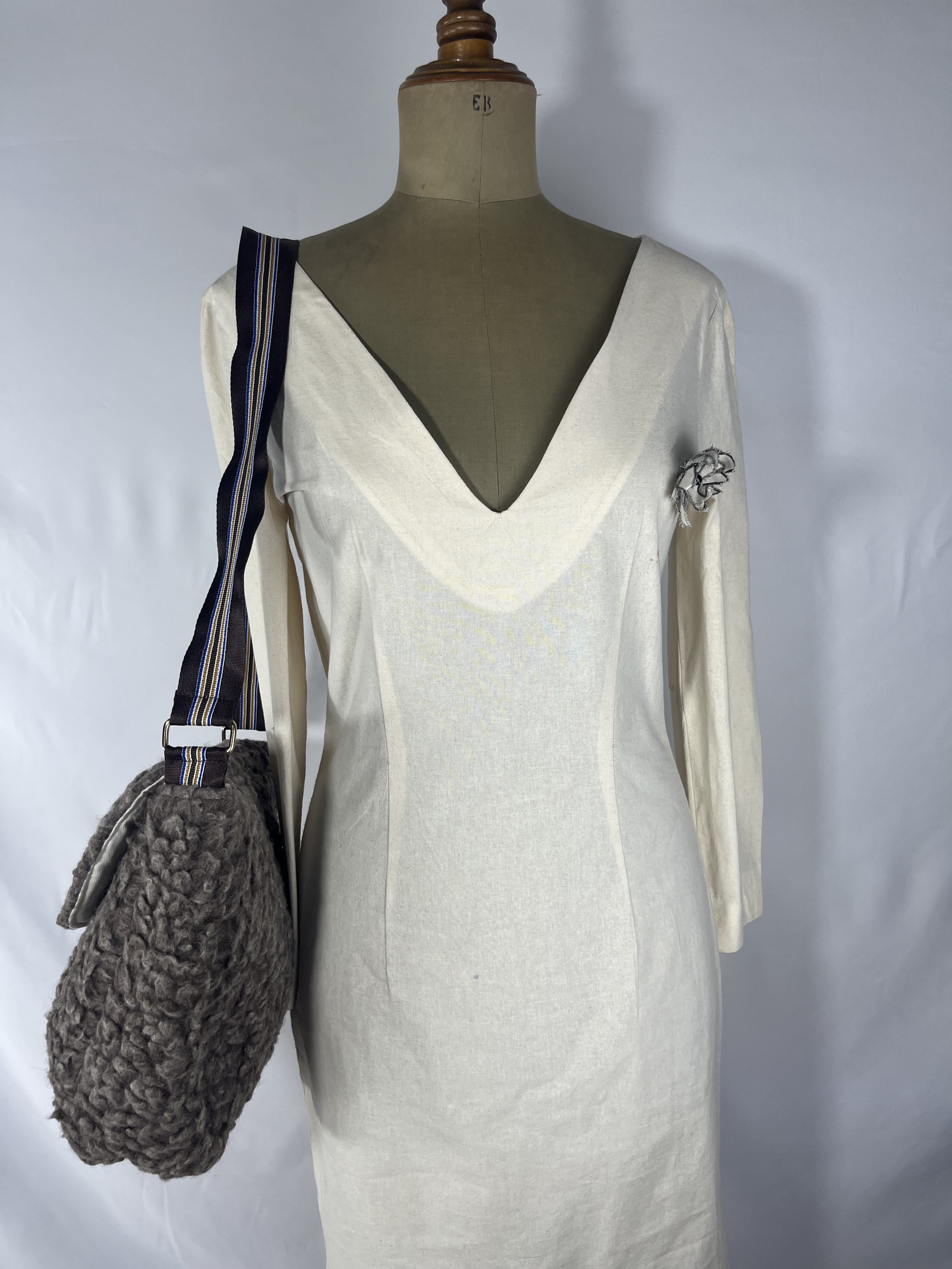 Luma — bolso marrón artesanal de Lucía Lacunza · vista 2